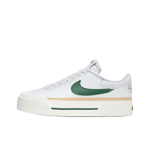 Nike Court Legacy Скейтборд Кроссовки Низкие Белые Женские