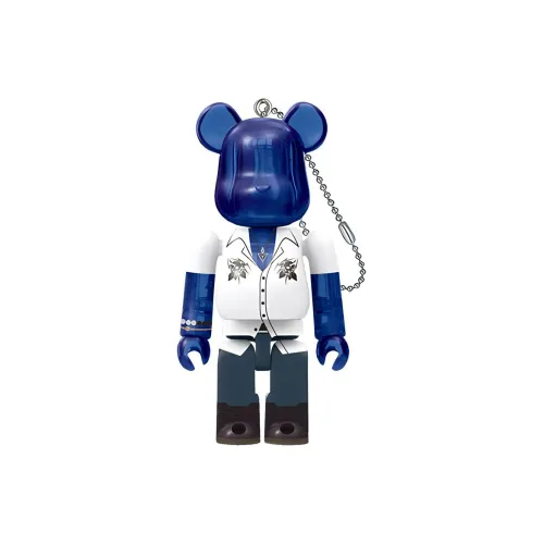 BE@RBRICK Movie Animation Division Rap BATTLE Hypnotic Mic Синий Coffin Zuma Kei Прозрачный слепой бокс на карточке 100% 7 см