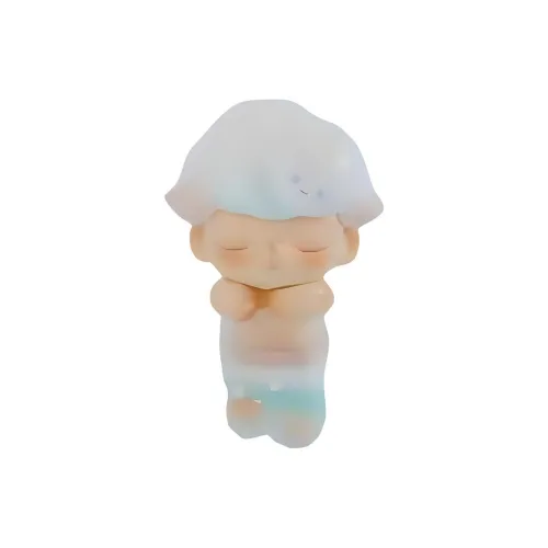 POP MART Коллаборация Edition DIMOO Лезвия Мечты Прозрачный Слепой Бокс на Карточке 10 см Без Основания