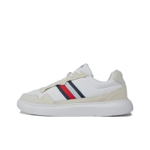 Tommy Hilfiger Zapatillas Low Топ Скейтборд Кроссовки Мужские Экрю