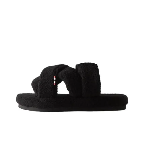 HUNTER Устойчивые к истиранию Слипоны Женские Черные