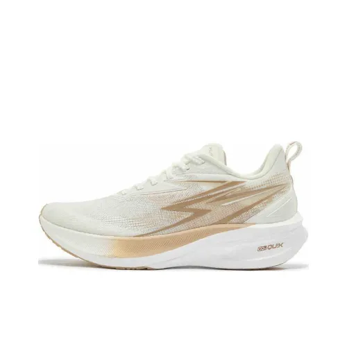 361° Slip Резистентный и Устойчивый к Износу Покрытие Низкий Топ Повседневные Беговые Кроссовки Унисекс Белый Бежевый Коричневый