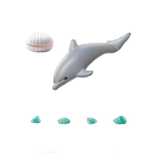 PLAYMOBIL Океанические Животные Hobby Model Little Дельфин Игрушки