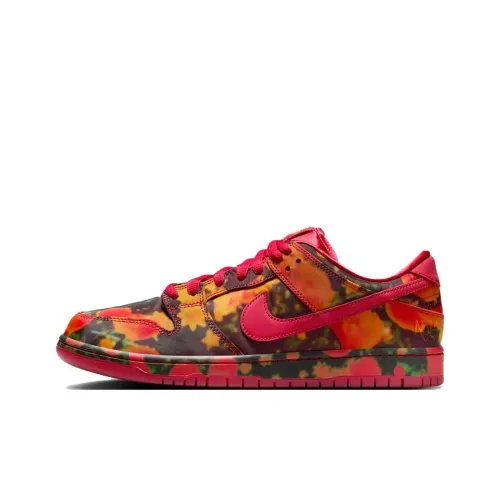 Nike Dunk SB Скейтборд Кроссовки Низкие Красные Унисекс