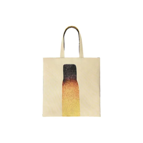 HOMME PLISSE' ISSEY MIYAKE Полиэстер Сумка-тоут Сумка для покупок Сумка через плечо Мужская Оранжевая