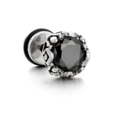 Безбрежный Галактический-Черный Циркон Один Штука