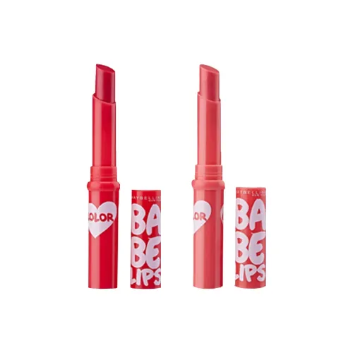 Maybelline Увлажняющий и питающий бальзам для губ натуральный 1,7 г + 1,7 г