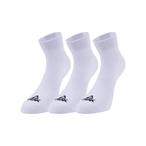 PEAK Носки Crew Унисекс упаковка из 3 пар белые