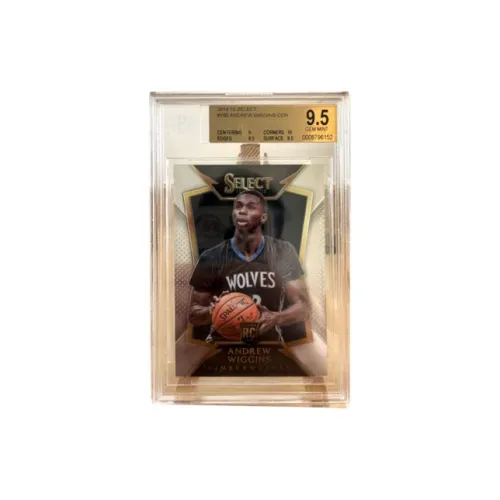 PANINI 2014 Виггинс Timberwolves Select Новые звезды Карта BGS Баскетбольная Звезда Карта Золотой логотип 9,5 балла