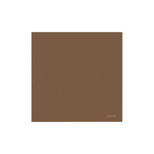 SAINT LAURENT Шелковые шарфы Мужской Коричневый