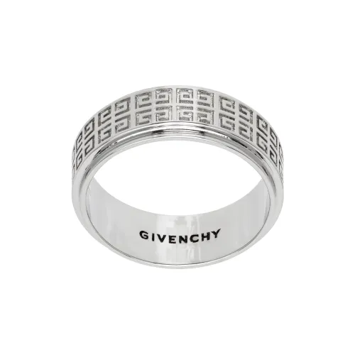 Givenchy Латунь Кольца Мужские Серебряные
