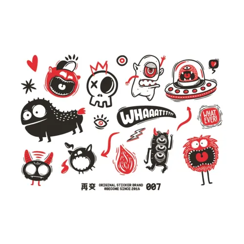 ZAIBIAN Обувь Стикер Air Force 1 Модифицированный DIY Обувь Стикер Самоклеящийся Временные татуировки Пачка