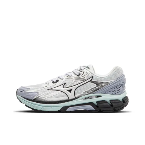 Mizuno HALO MI Дышащий Поддерживающий и Легкий Низкий Топ Беговые Кроссовки Унисекс Серый Синий