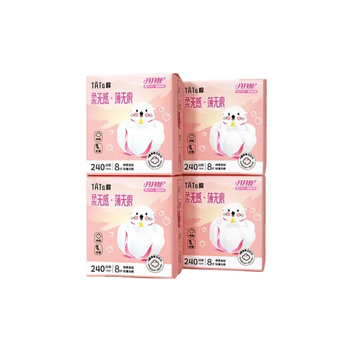 Moon Moon Shu Soft Cotton Дышащие Ежедневные Гигиенические Прокладки Сухой и Свежий 32 Шт*4