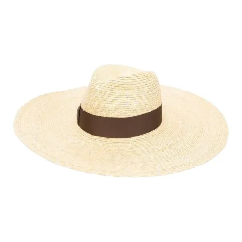 Borsalino Сатин Шапки и Кепки Женские Желтые