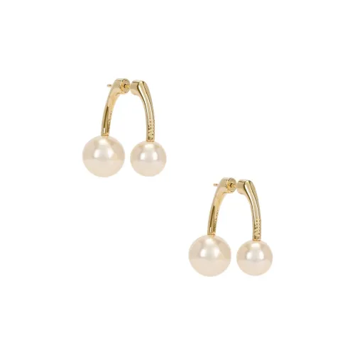 MIU MIU Серьги с искусственным жемчугом Женские