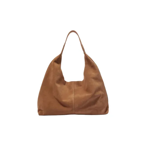 Other Stories Кожа Тоут Сумка Сумка для покупок Сумка на плечо Большая Женская Коньячный бренди