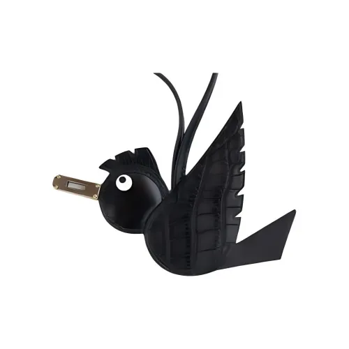 HERMES Шампанское золото Подвески Женские Черный