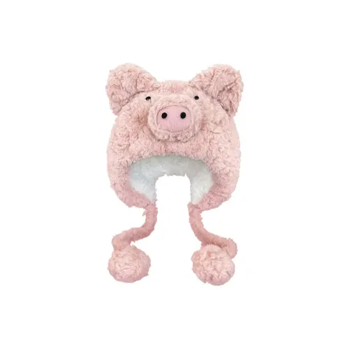 PLAN IN Плюшевые шапки-ушанки женские