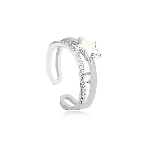 Shiban Сплав Циркон Капля Глазурь Кольца Унисекс