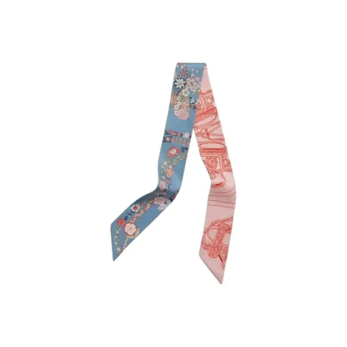 HERMES Шелковые шарфы Женские Красный