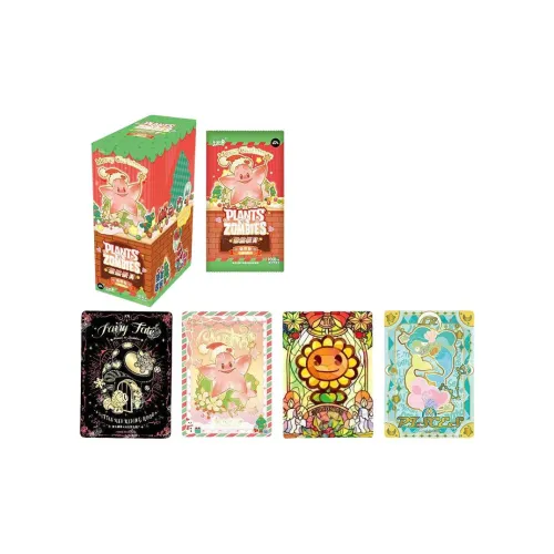KAYOU Растение VS. Zombies Карта Проросток Пачка Вторая ЭДИЦИЯ Leisure Праздника IP Аниме Карточки 18 Пачек Коробка