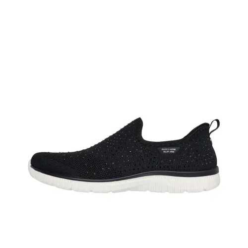 Martha Stewart x Skechers Slip Ins Низкий топ Повседневная обувь Женская Черная