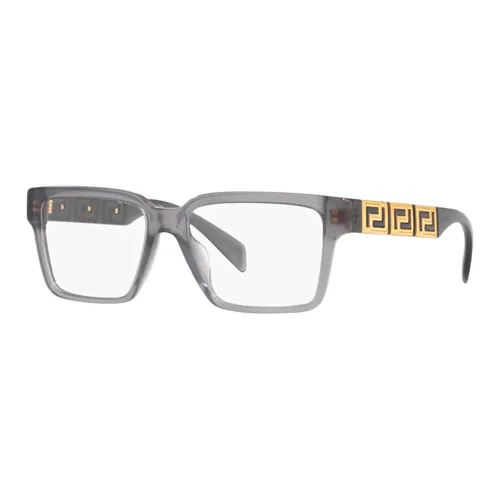 VERSACE Ацетат Квадратные Оправы для Очков Мужские Серые