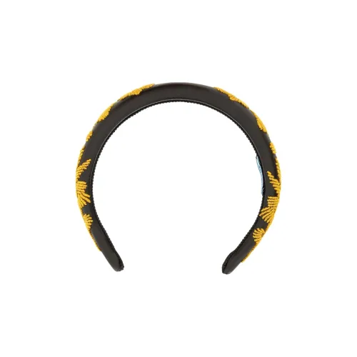 PRADA Ободки для волос Женские Черный