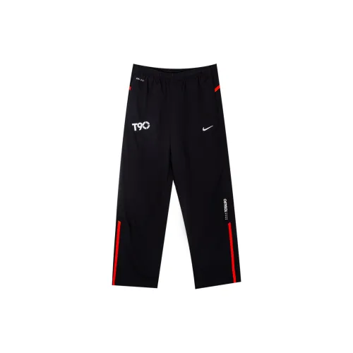 Nike Вязаные тренировочные штаны мужские черные