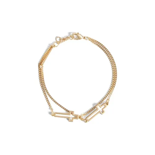 DSQUARED 2 Браслеты из латани Мужской Золотой