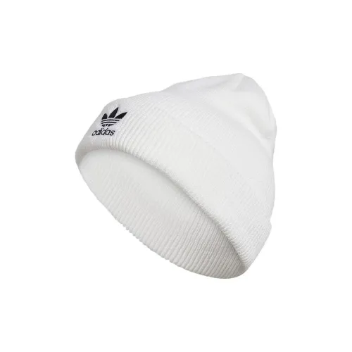 Adidas Originals Акриловые шапки-бини Женские Белые