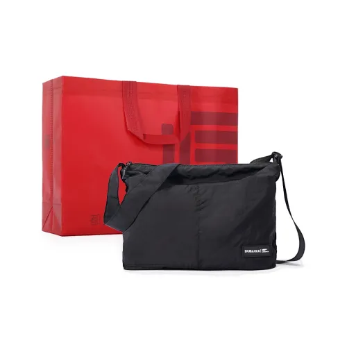 Dubaolu Сумка через плечо среднего размера унисекс черная кари