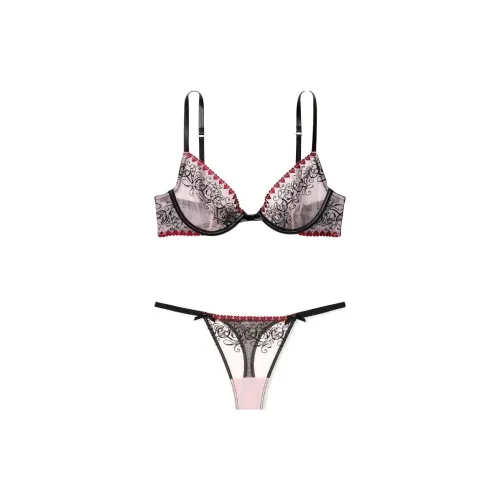 Victoria's Secret Комплект нижнего белья для женщин красный