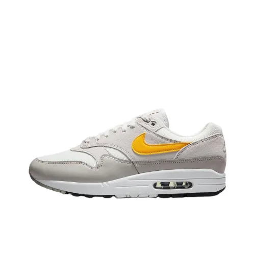 Nike Air Max 1 Low Топ Повседневные Беговые Кроссовки Мужские Серые
