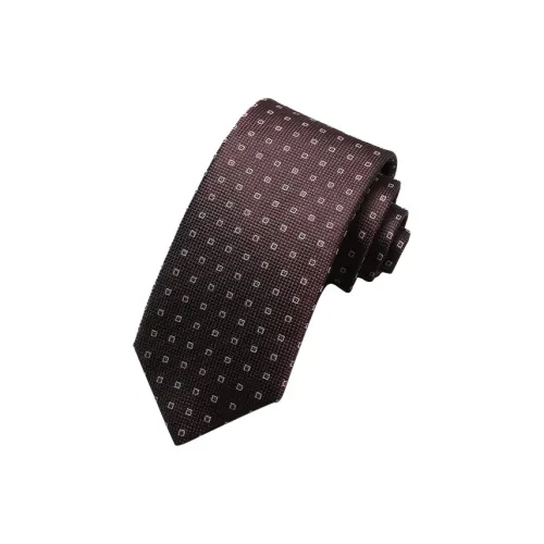 GOLDLION Тутовый шелк Галстуки Мужской Бордовый