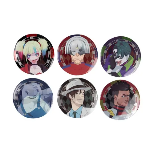 GuGuGuGu Отряд самоубийц ISEKAI Аниме Жестяной значок DC Merch