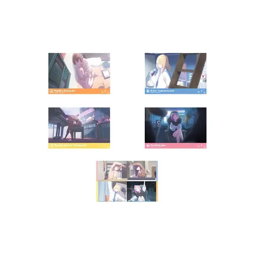 GuGuGuGu Медуза Консервы 'Твое Плавание В Ночь Концовка Темной Песни' Набор Открыток Аниме-тематики