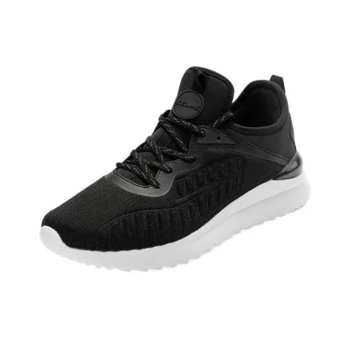 KELME Slip-resistant Abrasion-resistant Low Top Casual Shoes Men's Black KELME Противоскользящие Износостойкие Низкие Топ Повседневная Обувь Мужская Черная