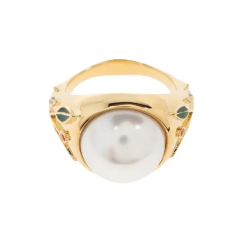 CASABLANCA Латунь Эмаль Кольца Унисекс Золото