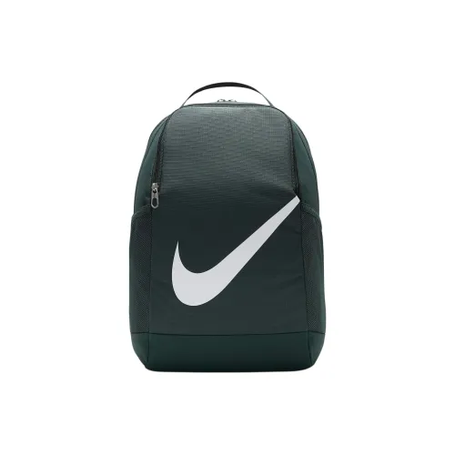 Nike Brasilia Полиэстер Рюкзак Унисекс Винтажный Зеленый