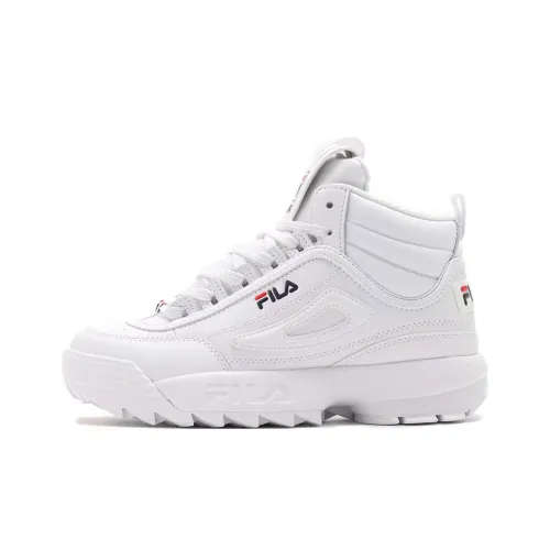 FILA Disruptor 2 MID Топ Повседневная обувь Унисекс Белый