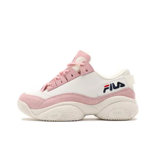 FILA Низкий Топ Casual Унисекс Белый Розовый