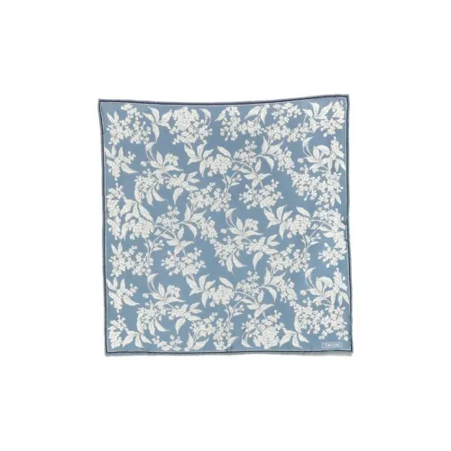 TOM FORD Шелковые шарфы Мужской Циан