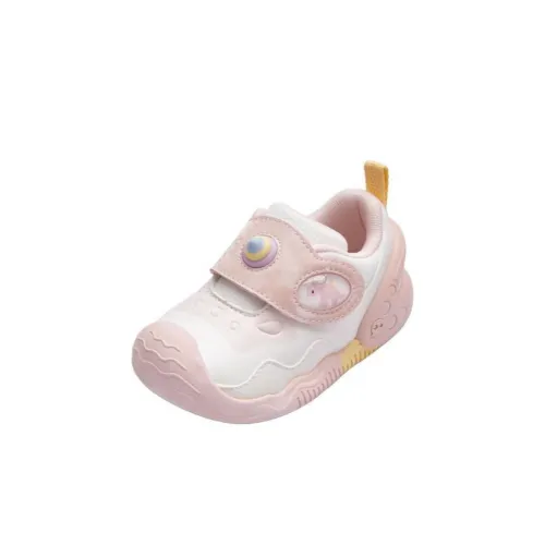 BALABALA Противоскользящая устойчивая к истиранию низкий топ обувь для малышей белый розовый для новорожденных и малышей