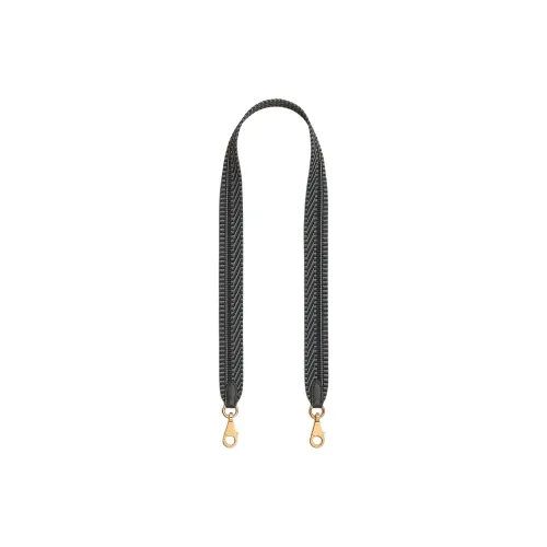 HERMES Cavale Холщовая сумка с ремешком женский туманно-серый и черный