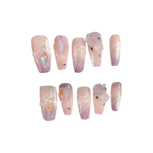 LIANJING Искусственные ногти для женщин