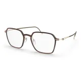 6022 Кофе Цвет + Золотой temples