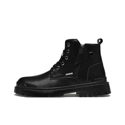 King Jinmai Ankle Boot Martin Мужской Черный