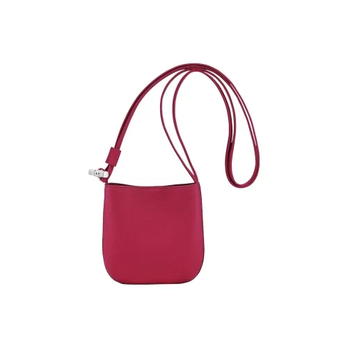 LONGCHAMP Le Roseau Телячья кожа Сумка через плечо Сумка на плечо Маленькая Женская Цвет Бордовый